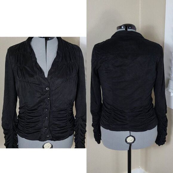 Miilla Jacket Sexy Felt Gothic Style No i036 - Picture 2 of 16